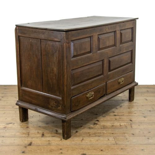 Antique 18th Century Welsh Oak Coffer
