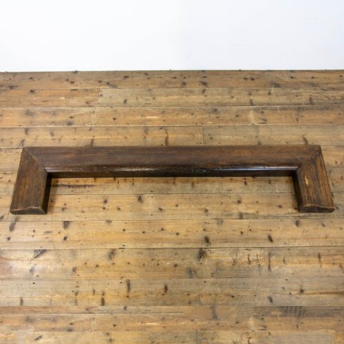 Antique Oak Arts and Crafts Fire Kerb