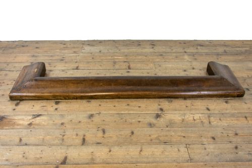 fig 1. ANTIQUE OAK ARTS AND CRAFTS FIRE KERB