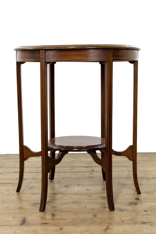 fig 2. Edwardian Mahogany Marquetry Side Table