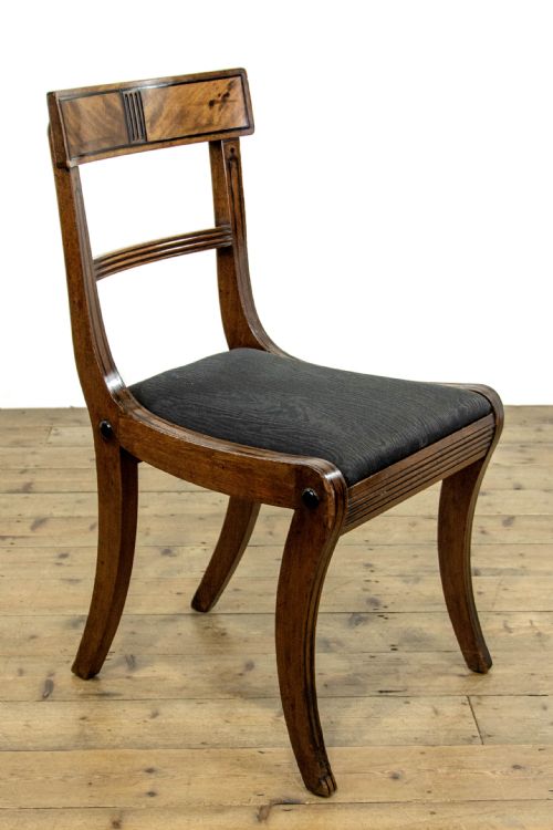 fig 2. Set of Eight Regency Mahogany Dining Chairs
