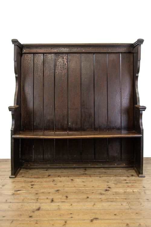 fig 2. 19th Century Antique Settle