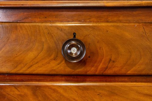 fig 2. Antique Mahogany Chest of Drawers