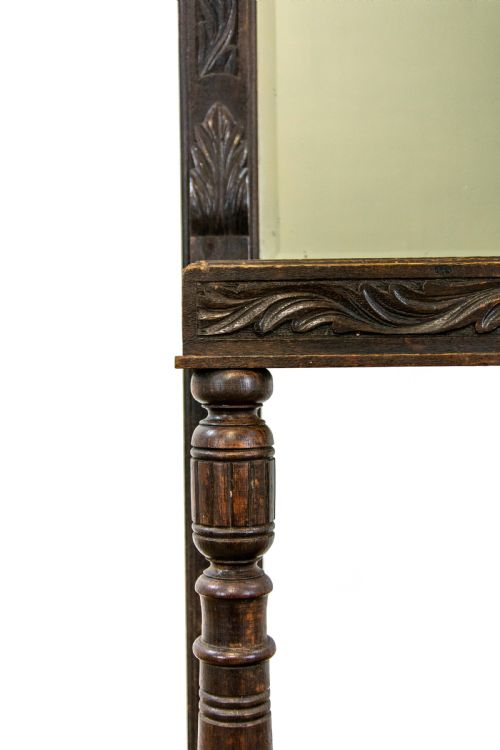fig 2. Antique Oak Hall Stand