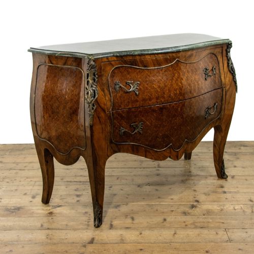 Louis Xv Style Kingswood Bombe Commode Chest