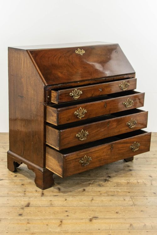 fig 1. Georgian Mahogany Bureau