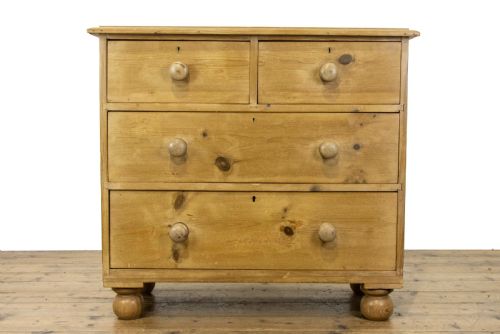 fig 2. Small Victorian Pine Chest of Drawers