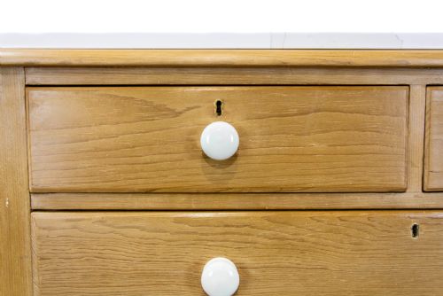 fig 2. Victorian Pine Chest of Drawers with Marble Top