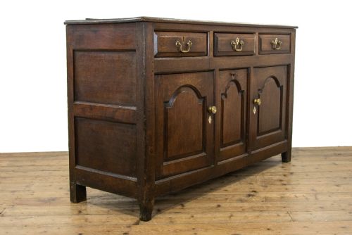 fig 2. Antique Welsh Oak Dresser Base