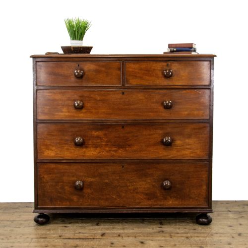 Victorian Antique Mahogany Chest of Drawers