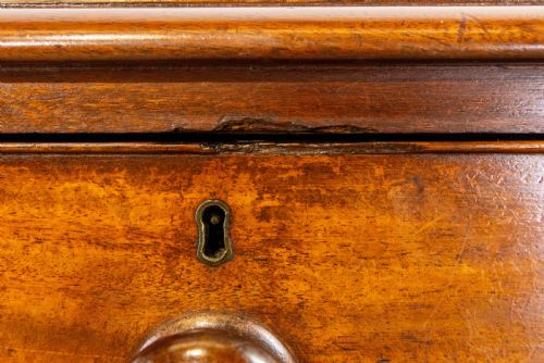 fig 2. Victorian Antique Mahogany Chest of Drawers