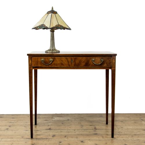 fig 1. Antique Mahogany Side Table
