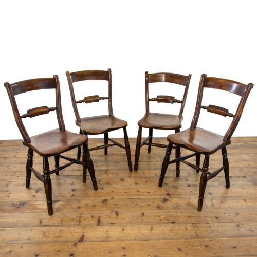 Harlequin Set of Four Farmhouse Chairs