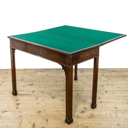 Antique Mahogany Folding Card Table