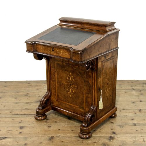 Antique Walnut Davenport Desk