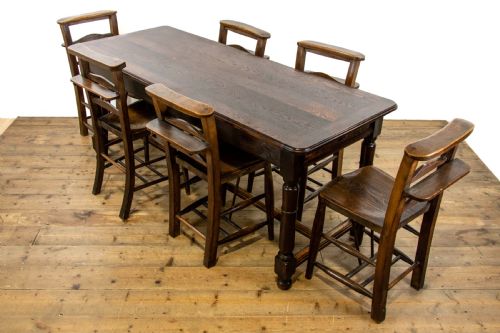 fig 1. Antique Farmhouse Dining Set