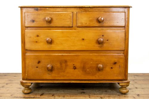 fig 2. Antique Pine Chest of Drawers