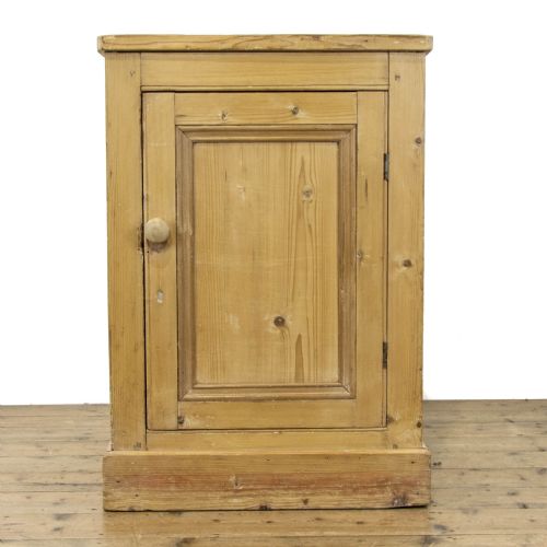 fig 2. 19th Century Antique Pine Single Door Cupboard
