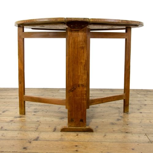 fig 2. Antique 19th Century Folding Dining Set