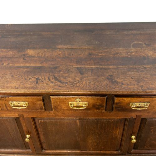 fig 2. Antique George II Oak Dresser Base