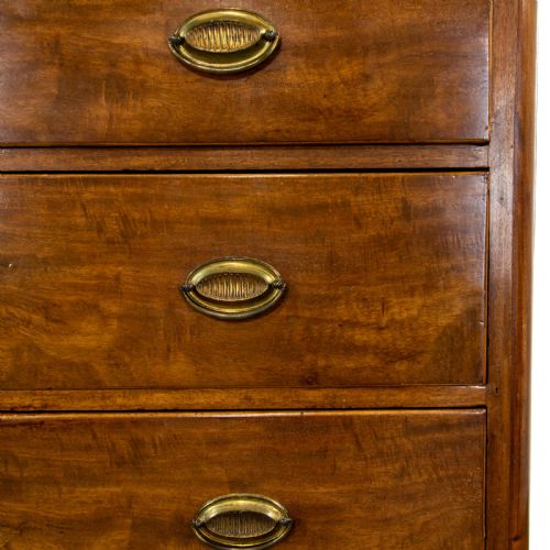 fig 2. Antique Mahogany Chest of Drawers