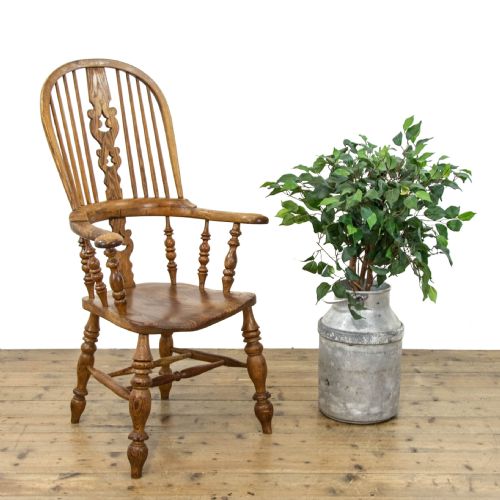 Antique Windsor Farmhouse Elbow Chair