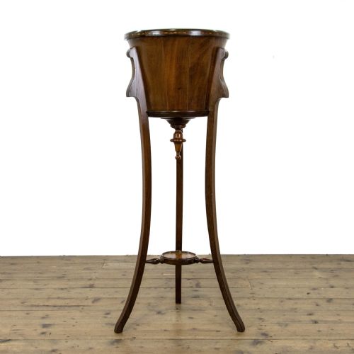 fig 1. Edwardian Mahogany Jardiniere Stand