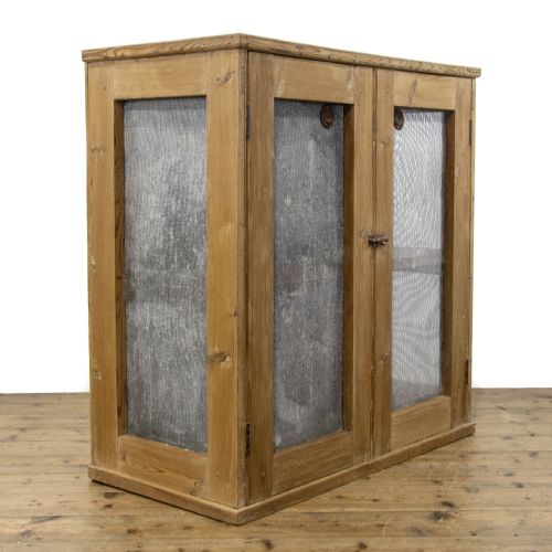 fig 2. Victorian Antique Pine Food Cupboard