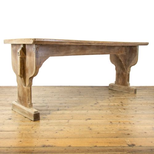fig 1. Large French Oak Serving Table