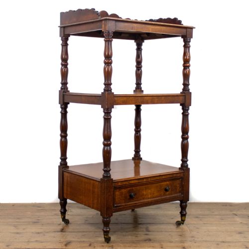 Victorian Mahogany Three Tier Whatnot