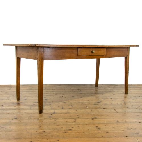 fig 1. Antique French Provincial Farmhouse Kitchen Table