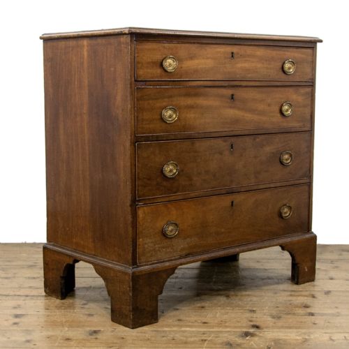 fig 2. Small George III Mahogany Chest of Drawers