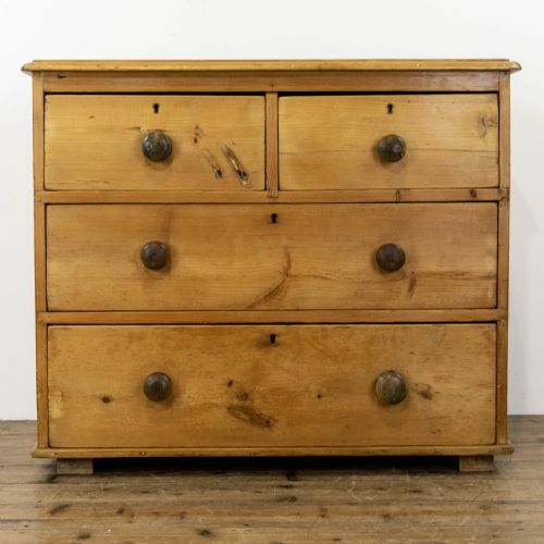 Small Antique Pine Chest of Drawers
