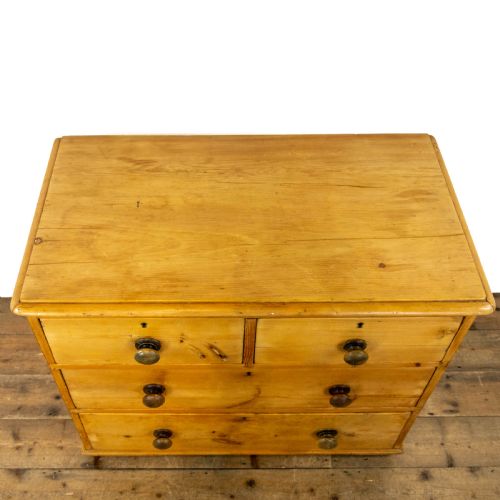 fig 2. Small Antique Pine Chest of Drawers