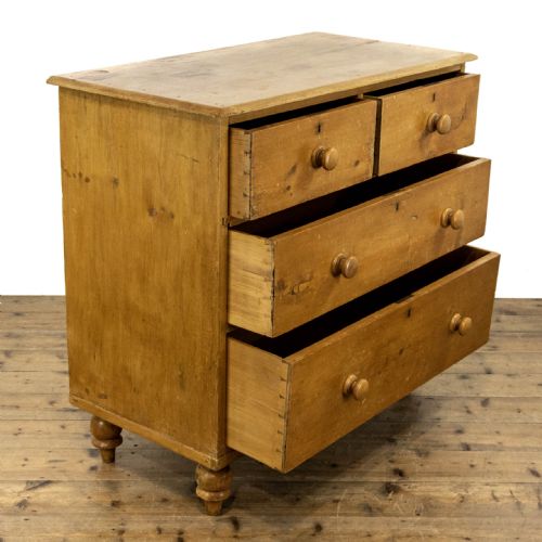 fig 2. Antique Victorian Pine Chest of Drawers