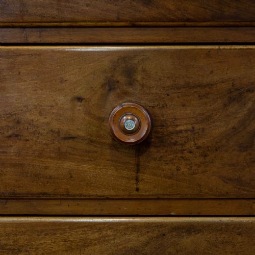 fig 1. Late Victorian Mahogany Chest of Drawers