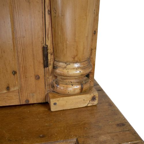 fig 2. Large Victorian Antique French Pine Housekeeper’s Cupboard