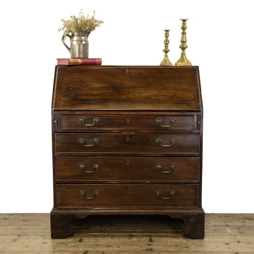 fig 1. Antique Mahogany Bureau