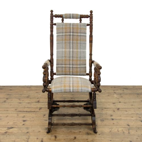 fig 1. Antique American Rocker Rocking Chair