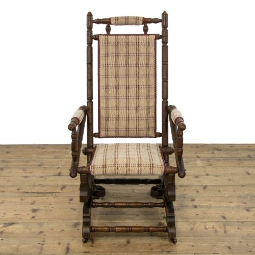 fig 2. Early 20th Century Antique American Rocking Chair