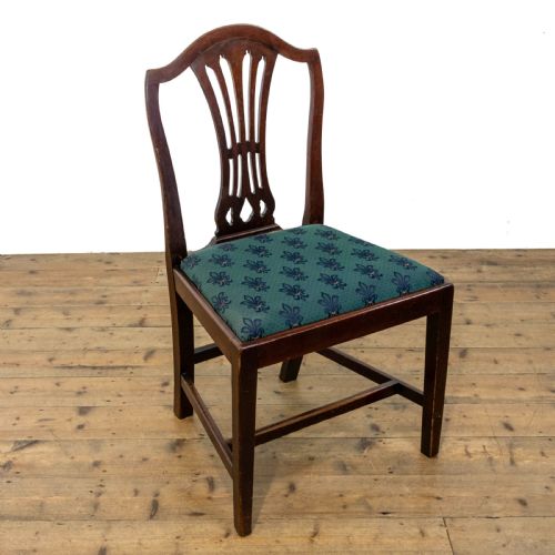 fig 1. Set of Five Georgian Mahogany Dining Chairs