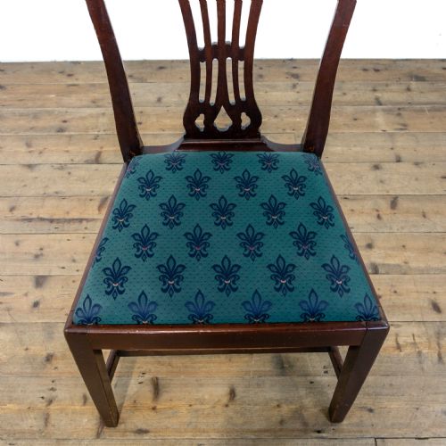 fig 2. Set of Five Georgian Mahogany Dining Chairs
