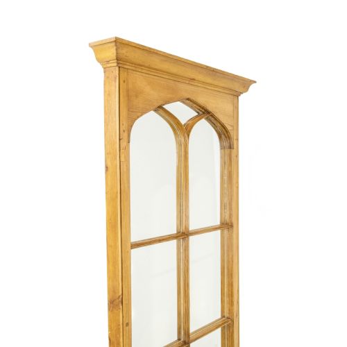 fig 2. Pair of Decorative Pine Architectural Mirrors 