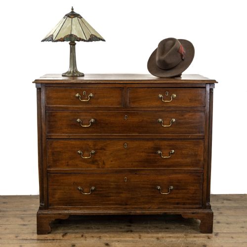 Antique Georgian Elm Chest of Drawers
