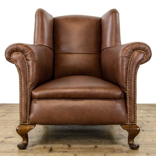 fig 1. Antique Upholstered Armchair