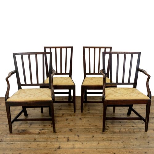 Set of Four Mahogany Dining Chairs