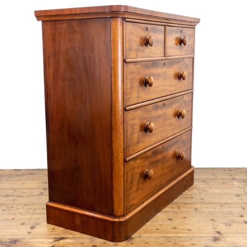 fig 2. Antique Mahogany Chest of Drawers