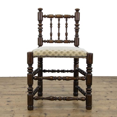 fig 1. Antique Bobbin Turned Chair