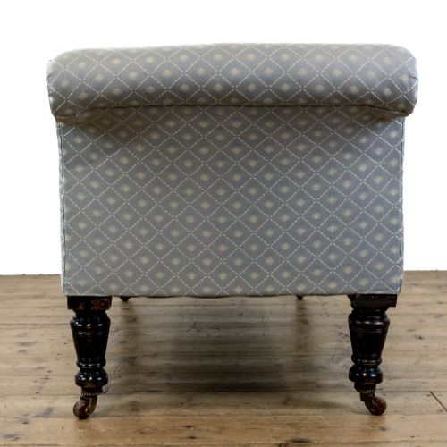 fig 2. Victorian Antique Upholstered Window Seat