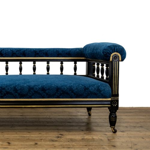 fig 1. Antique Empire Style Chaise Longue